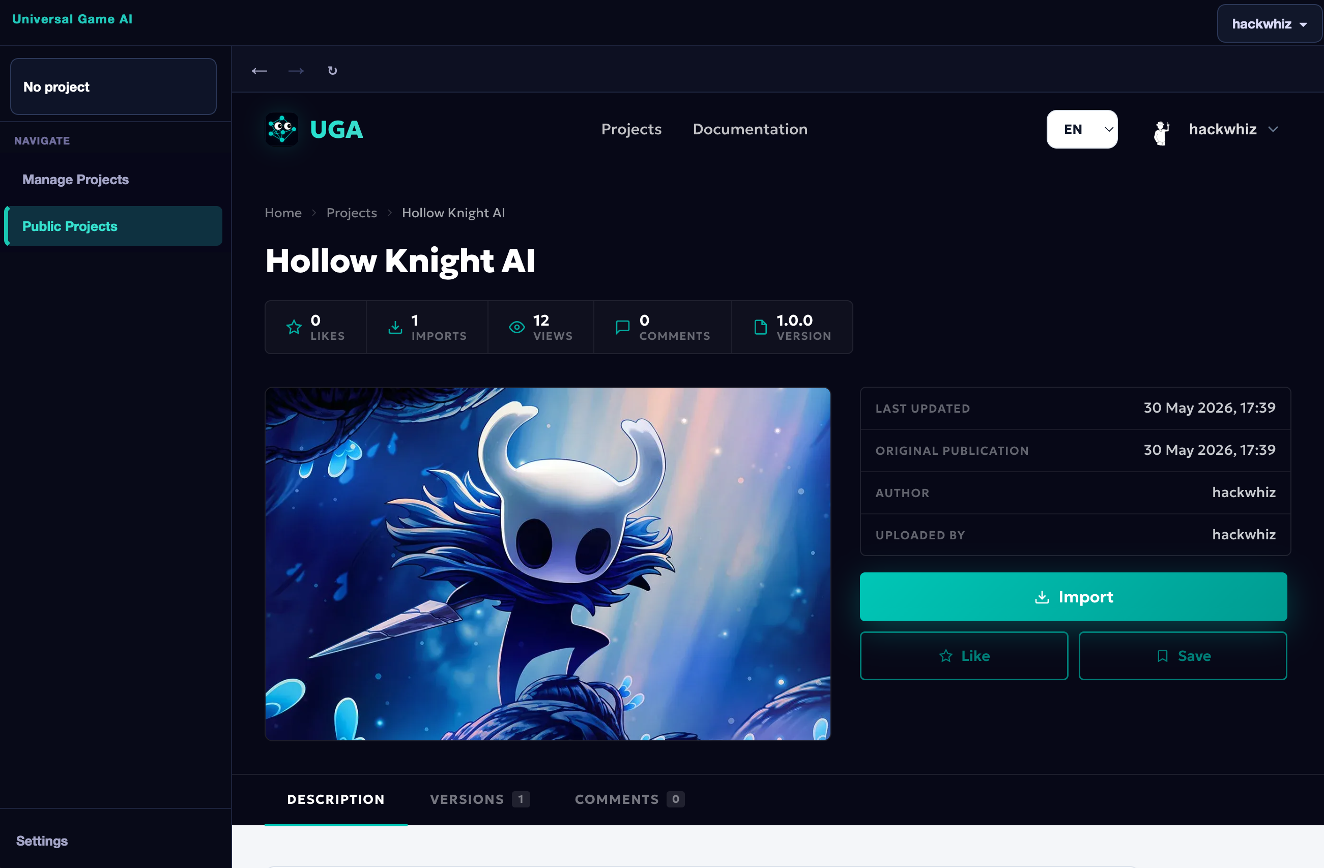 Details Of Project