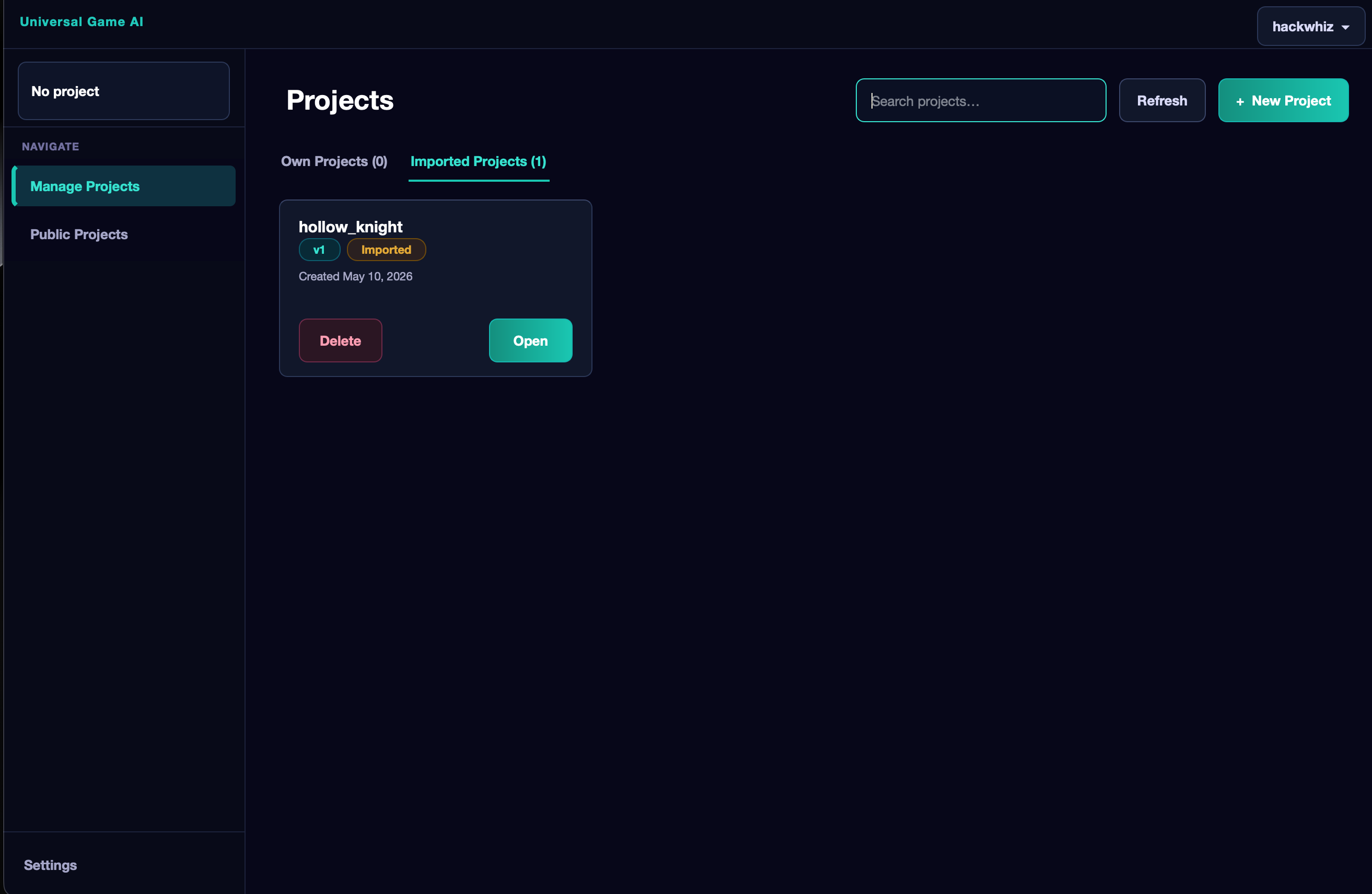 Details Of Project